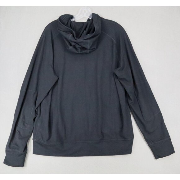 Polo Ralph Lauren Sport Black Full Zip Athletic Performance Hoodie Sz L Logo - Picture 2 of 9